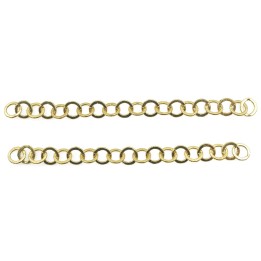 Cadena 7.3mm Para Collar y Pulsera Dorado