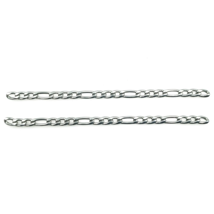Cadena 4mm Para Collar y Pulsera Acero Inoxidable