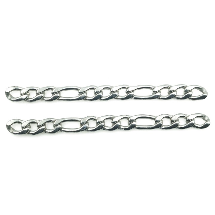 Cadena 7.3mm Para Collar y Pulsera Acero Inoxidable