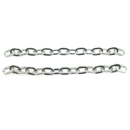 Cadena 7mm Para Collar y Pulsera Rodio