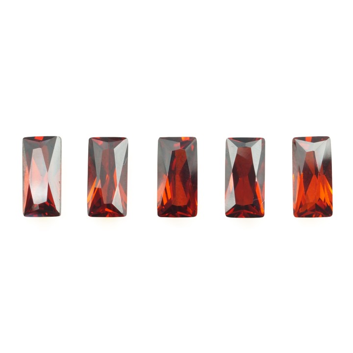Zirconia 6x3mm baguet