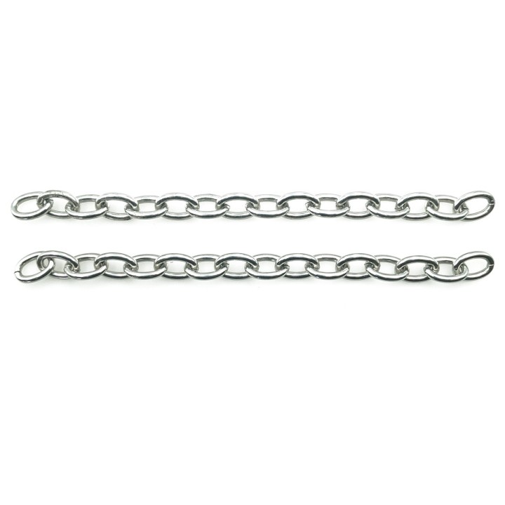 Cadena 6.5mm Para Collar y Pulsera Acero Inoxidable