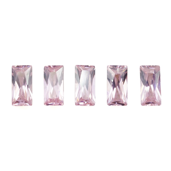 Zirconia 6x3x2mm baguet