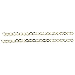 Cadena 3.9mm Para Collar y Pulsera Dorado