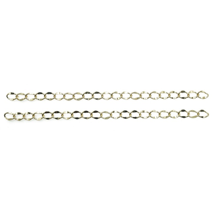 Cadena 3.9mm Para Collar y Pulsera Dorado
