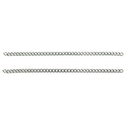 Cadena 3mm Para Collar y Pulsera Acero Inoxidable