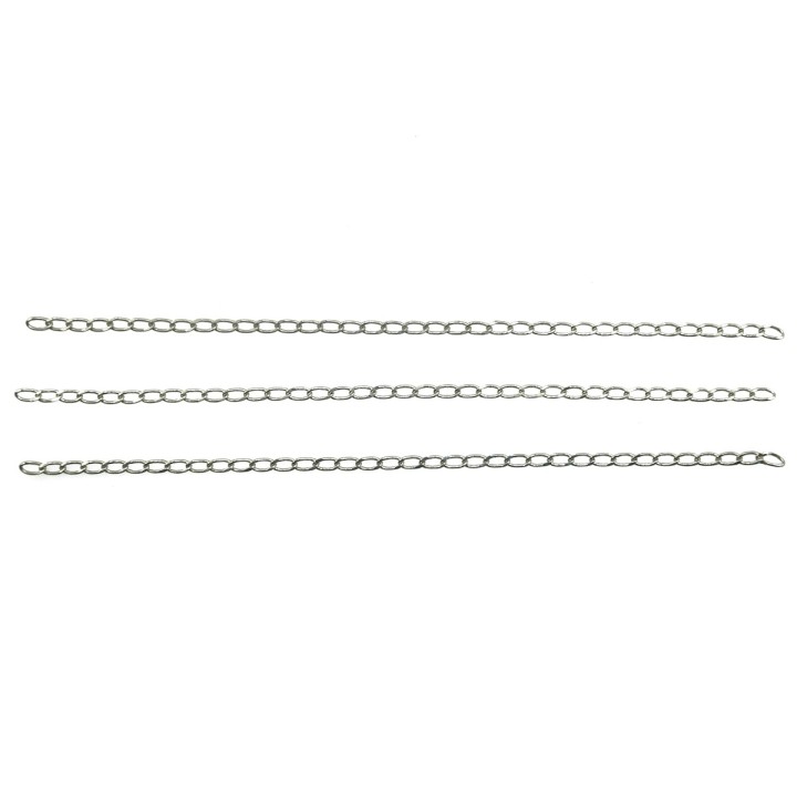 Cadena 2mm Para Collar y Pulsera Niquelada
