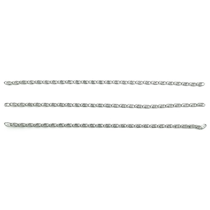 Cadena 2mm Para Collar y Pulsera Acero Inoxidable
