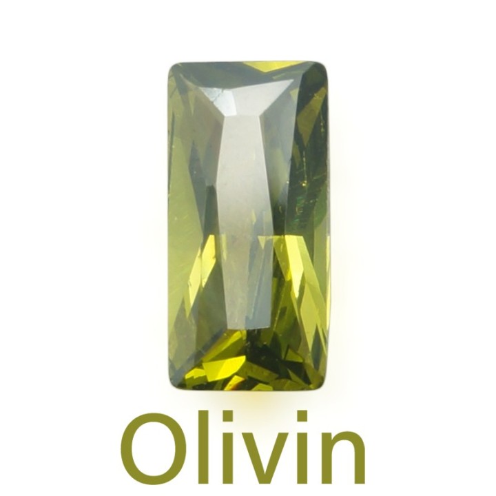 Zirconia 10x5mm baguet