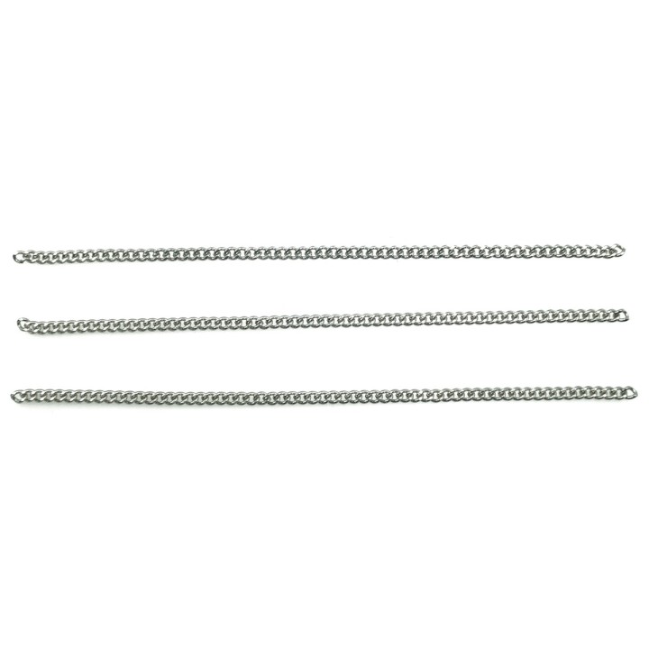 Cadena 2.2mm Para Collar y Pulsera Acero Inoxidable