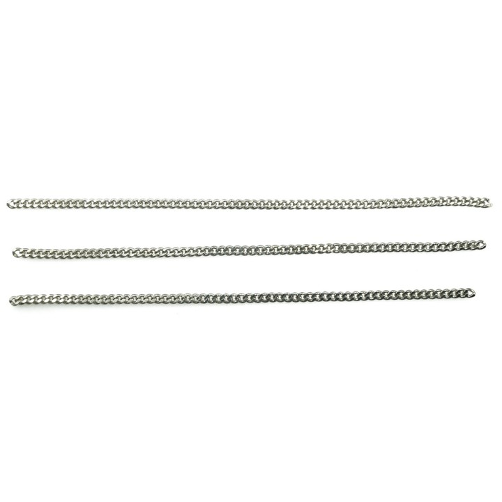 Cadena 2.2mm Para Collar y Pulsera Niquelada
