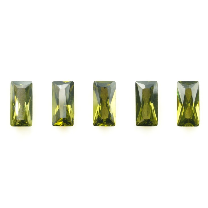 Zirconia 12x3mm baguet