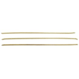 Cadena 1.6mm Para Collar y Pulsera Dorado