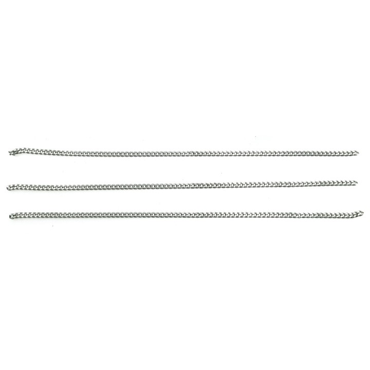 Cadena 1.6mm Para Collar y Pulsera Rodio