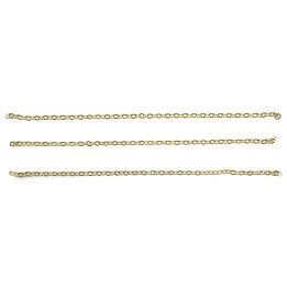 Cadena 2mm Para Collar y Pulsera Dorado