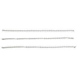 Cadena 1.8mm Para Collar y Pulsera Rodio