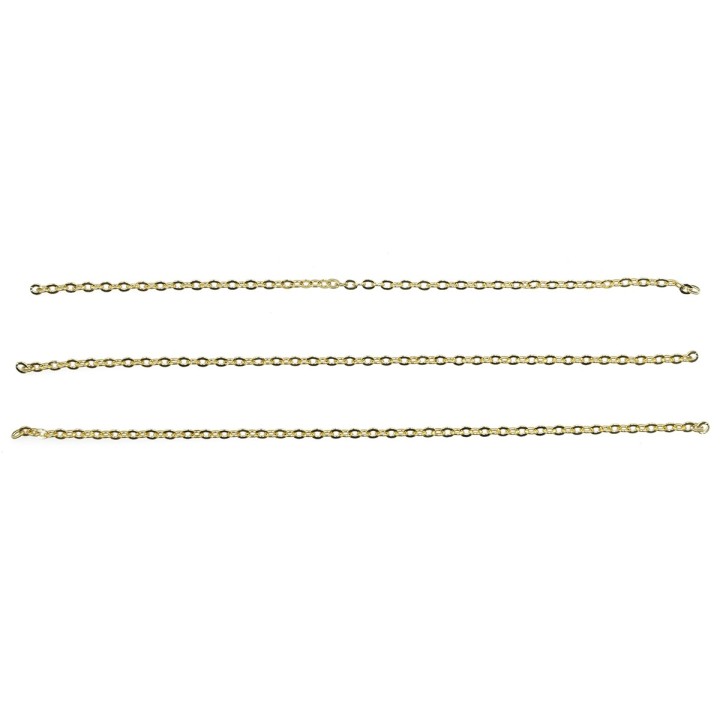 Cadena 1.8mm Para Collar y Pulsera Dorado