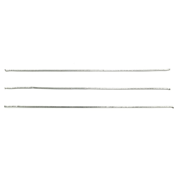 Cadena 1mm Para Collar y Pulsera Rodio