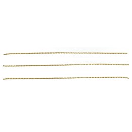 Cadena 0.8mm Para Collar y Pulsera Dorada