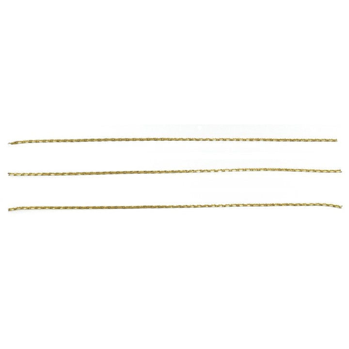 Cadena 0.8mm Para Collar y Pulsera Dorada