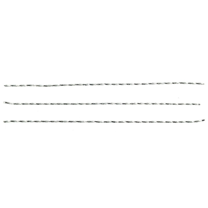 Cadena 0.7mm Para Collar y Pulsera Rodio