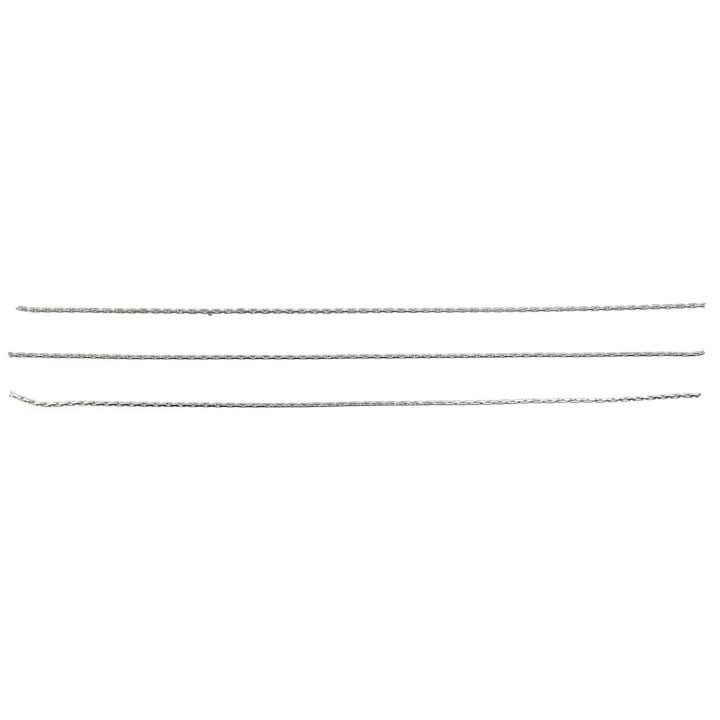 Cadena 0.8mm Para Collar y Pulsera Rodio