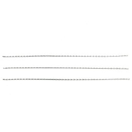 Cadena 0.8mm Para Collar y Pulsera Rodio