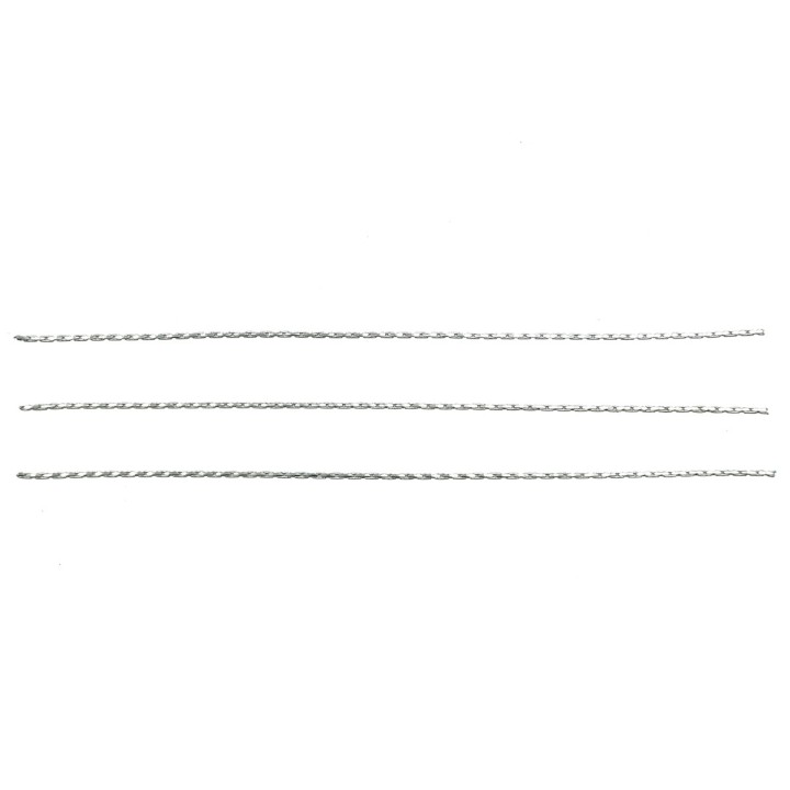 Cadena 0.8mm Para Collar y Pulsera Rodio