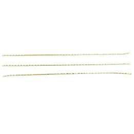 Cadena 0.8mm Para Collar Y Pulsera Dorada