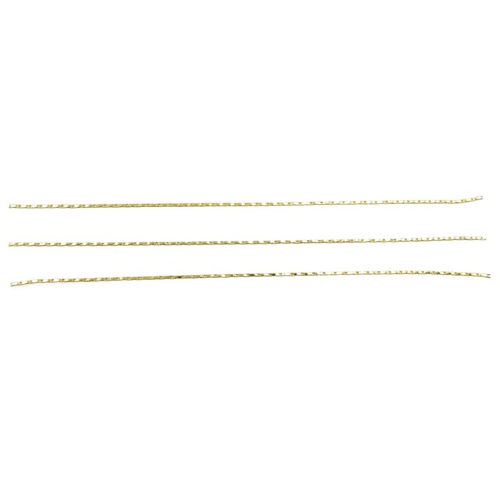 Cadena 0.8mm Para Collar Y Pulsera Dorada