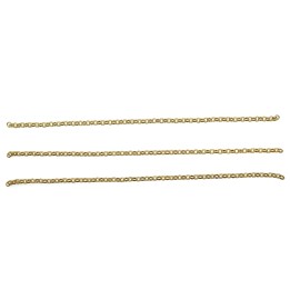 Cadena 2mm Para Collar Y Pulsera Dorado