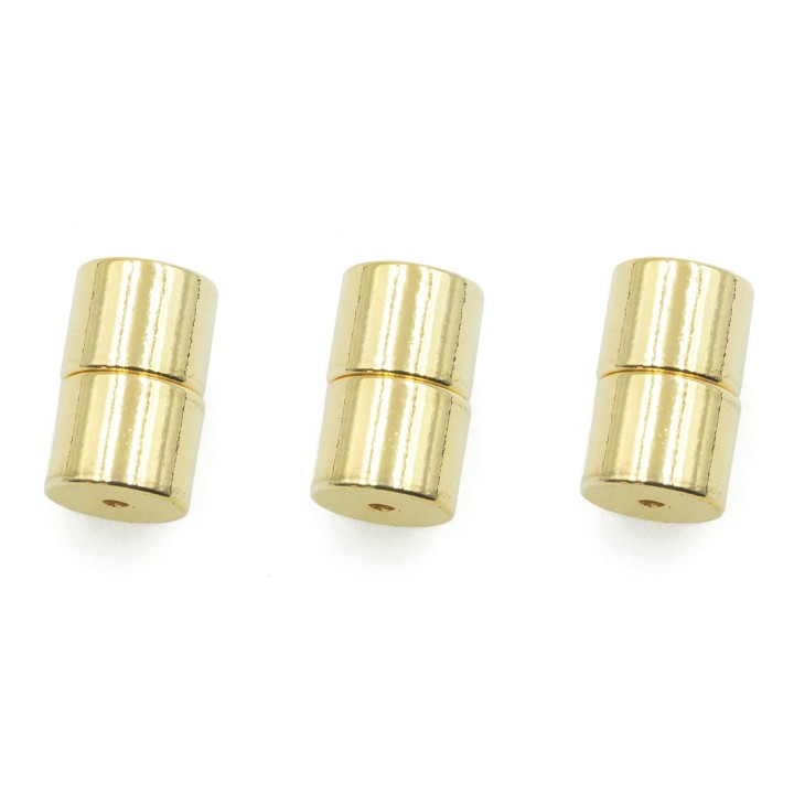 Broche 2pz igp iman 9x5mm