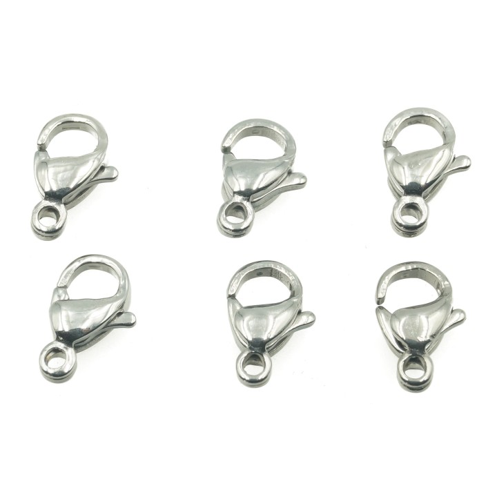 Broche 9mm de acero inoxidable