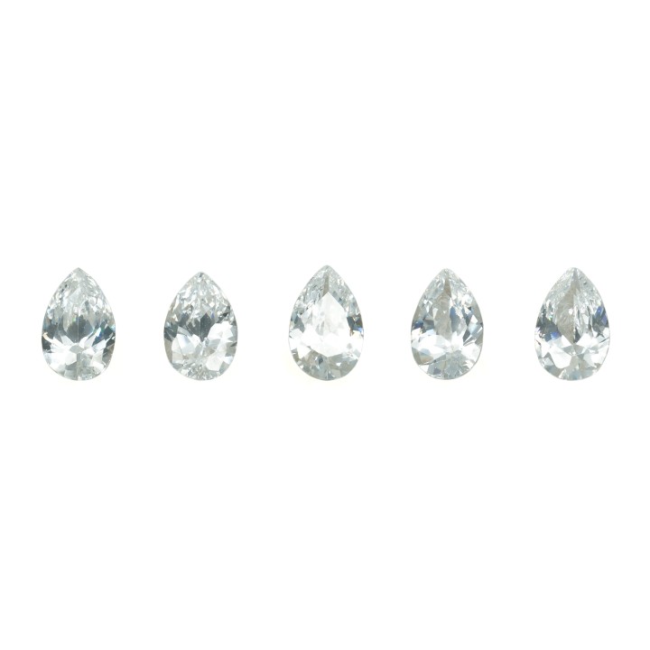 Zirconia 8x5mm lagrima