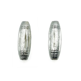 Oval perforado 5x15 mm de laton para collar y pulsera