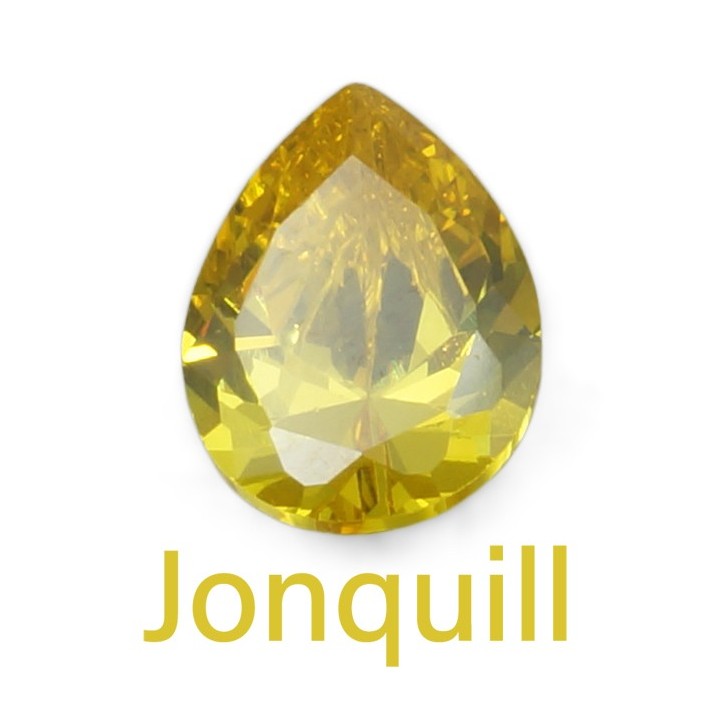 Zirconia 8x6mm lagrima