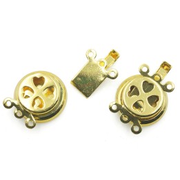 Broche 2pz de laton igp 14mm