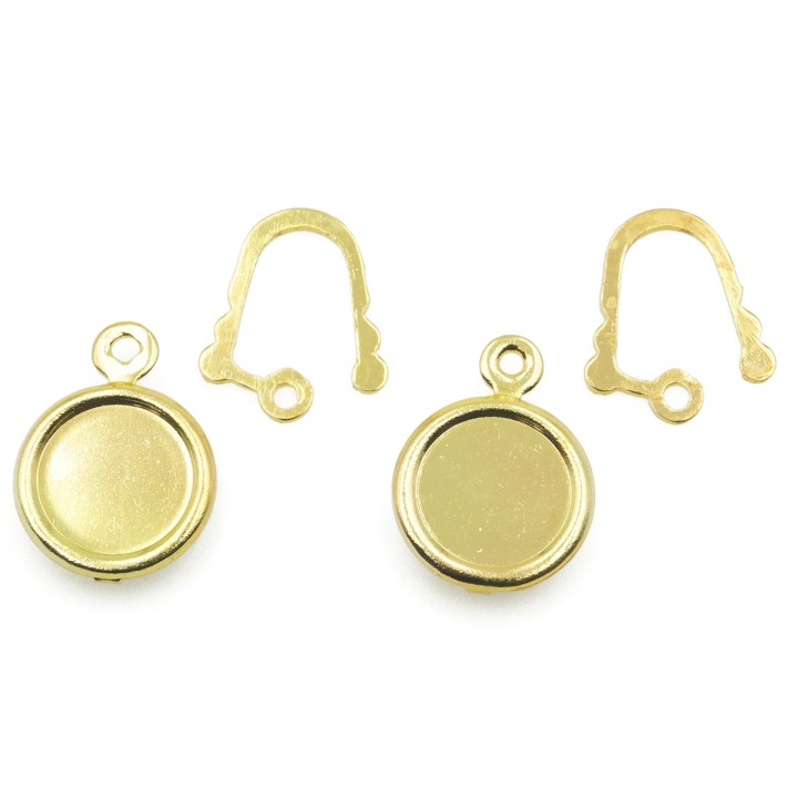 Broche 2pz de laton igp 10mm