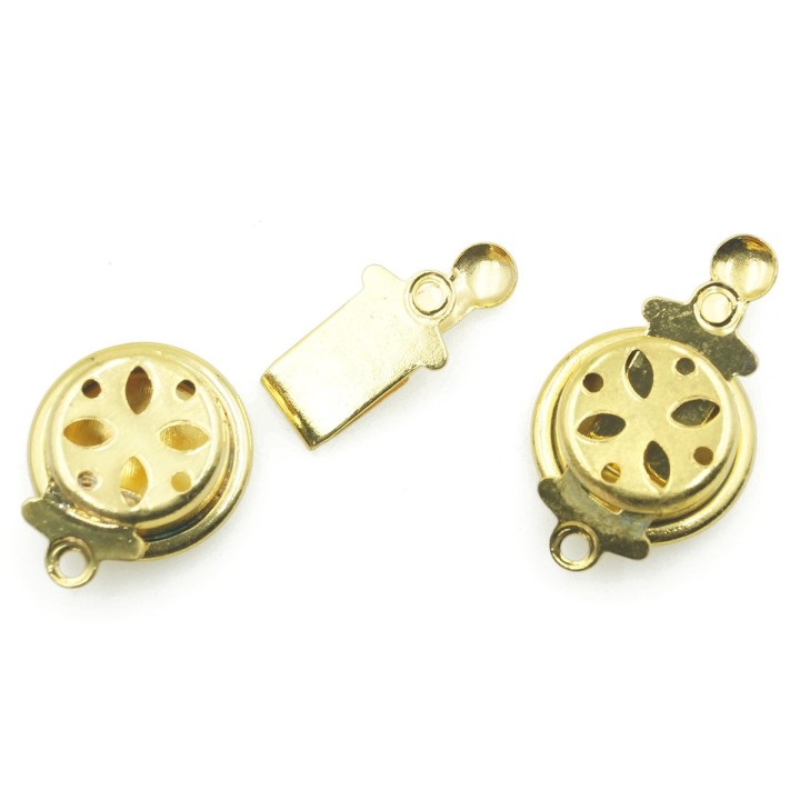 Broche 2pz de laton igp 10mm