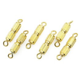 Broche 2pz de laton tornillo igp 10x4mm