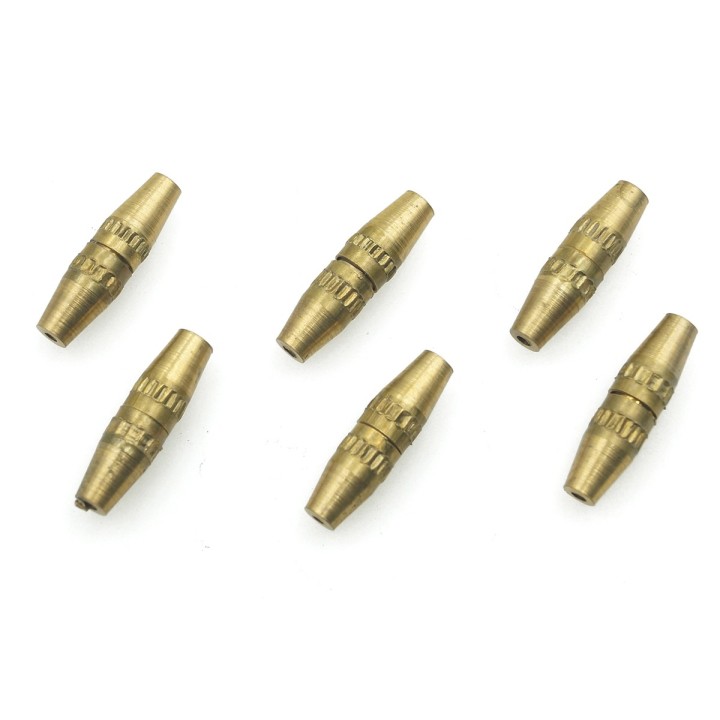 Broche 2pz de laton tornillo 11x3mm