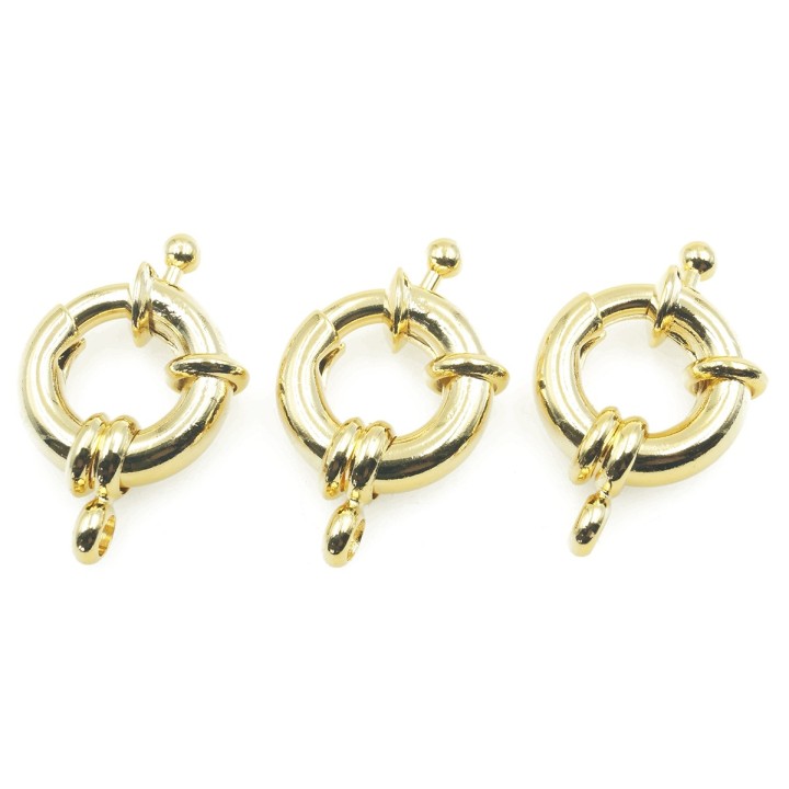 Broche 15mm de laton igp
