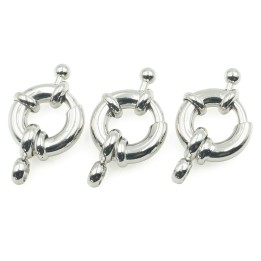 Broche 13mm de laton rodio