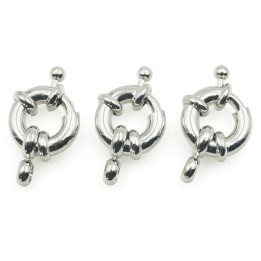Broche 11mm de laton rodio