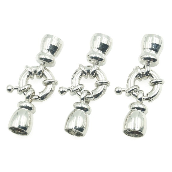 Broche 3pz de laton 10mm