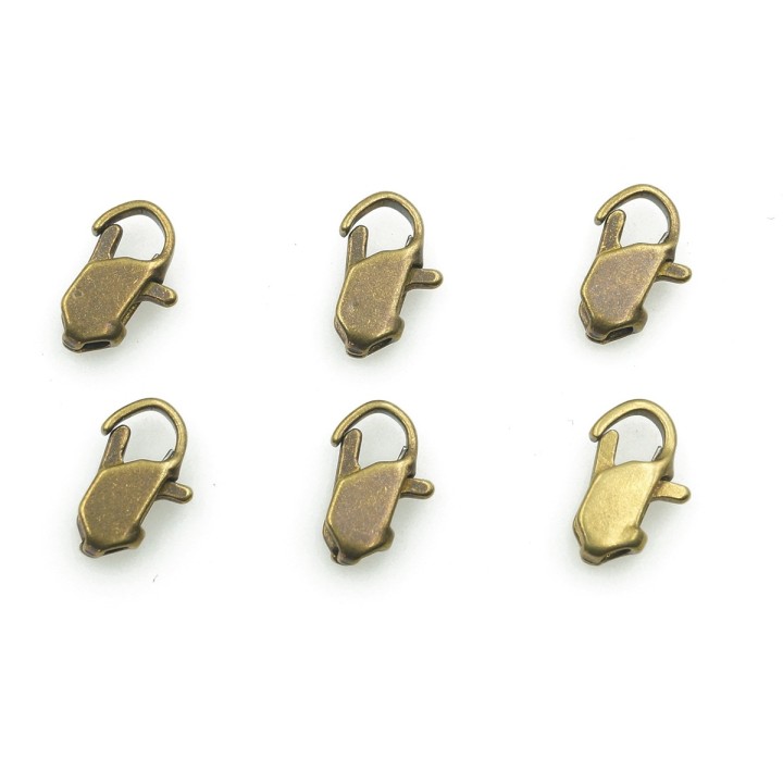 Broche 9.5x4mm de laton