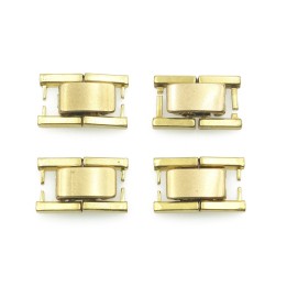 Broche 3pz de laton 15.5x4.7mm