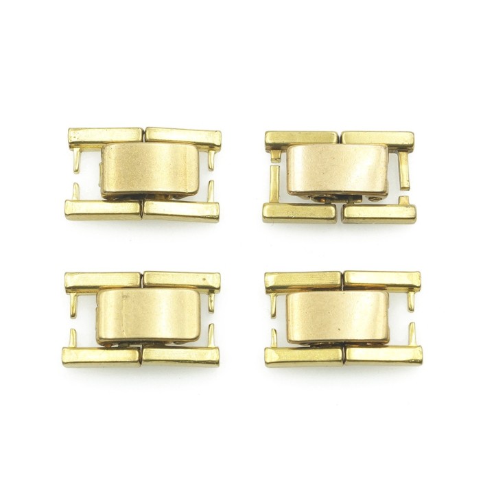 Broche 3pz de laton 15.5x4.7mm