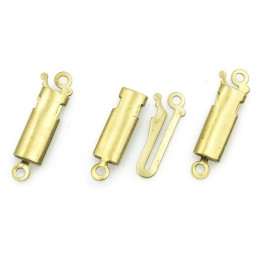 Broche 2pz de laton 15.5x4.5mm