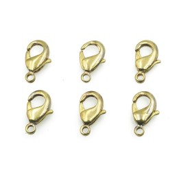 Broche 12x6mm de laton